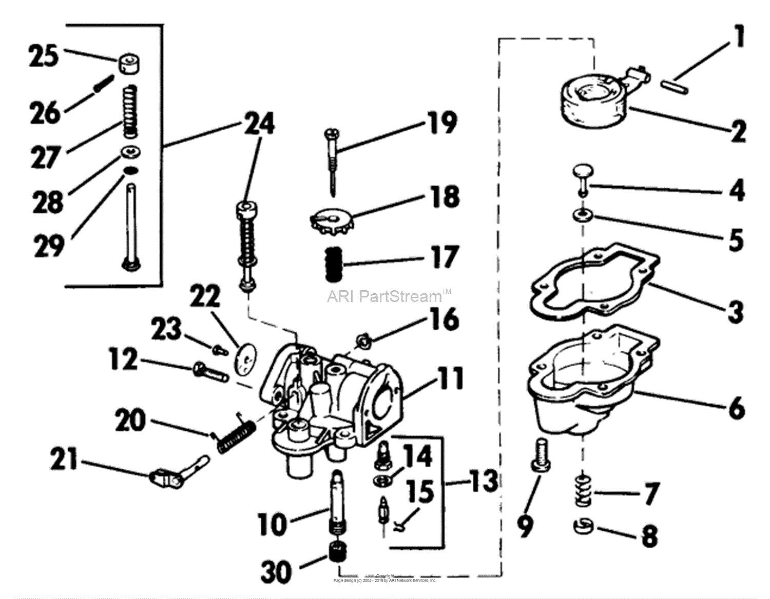 Lawn-Boy 8232E, Lawnmower, 1974 (SN 400000001-499999999) Parts Diagram ...