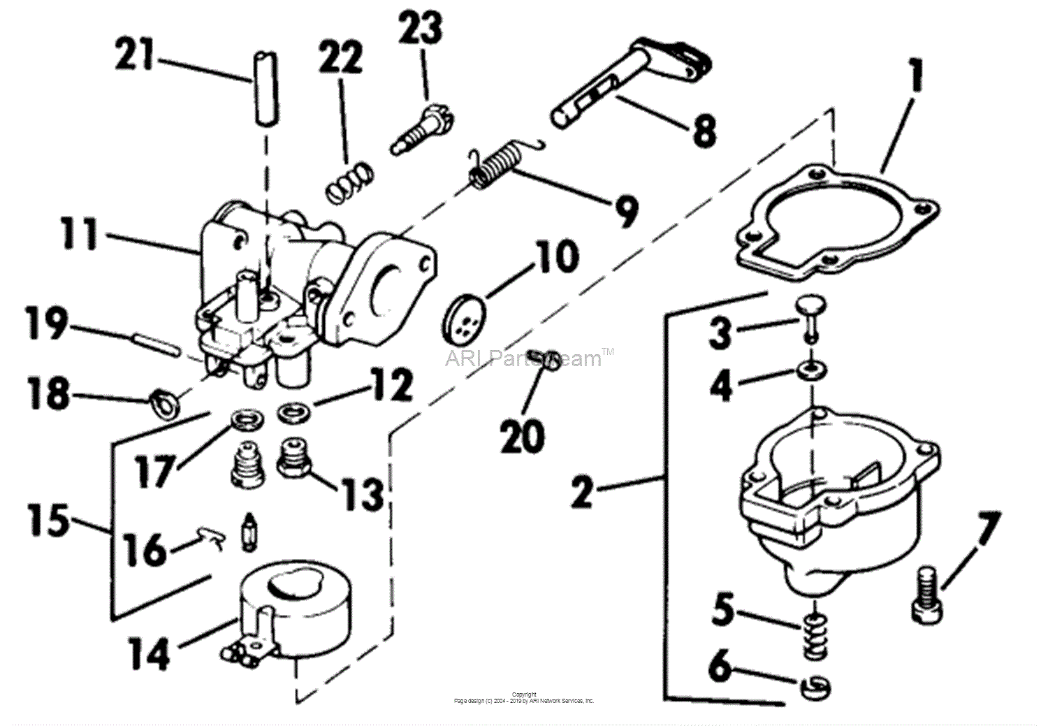 Lawn-Boy 7224, Lawnmower, 1974 (SN 400000001-499999999) Parts Diagram ...