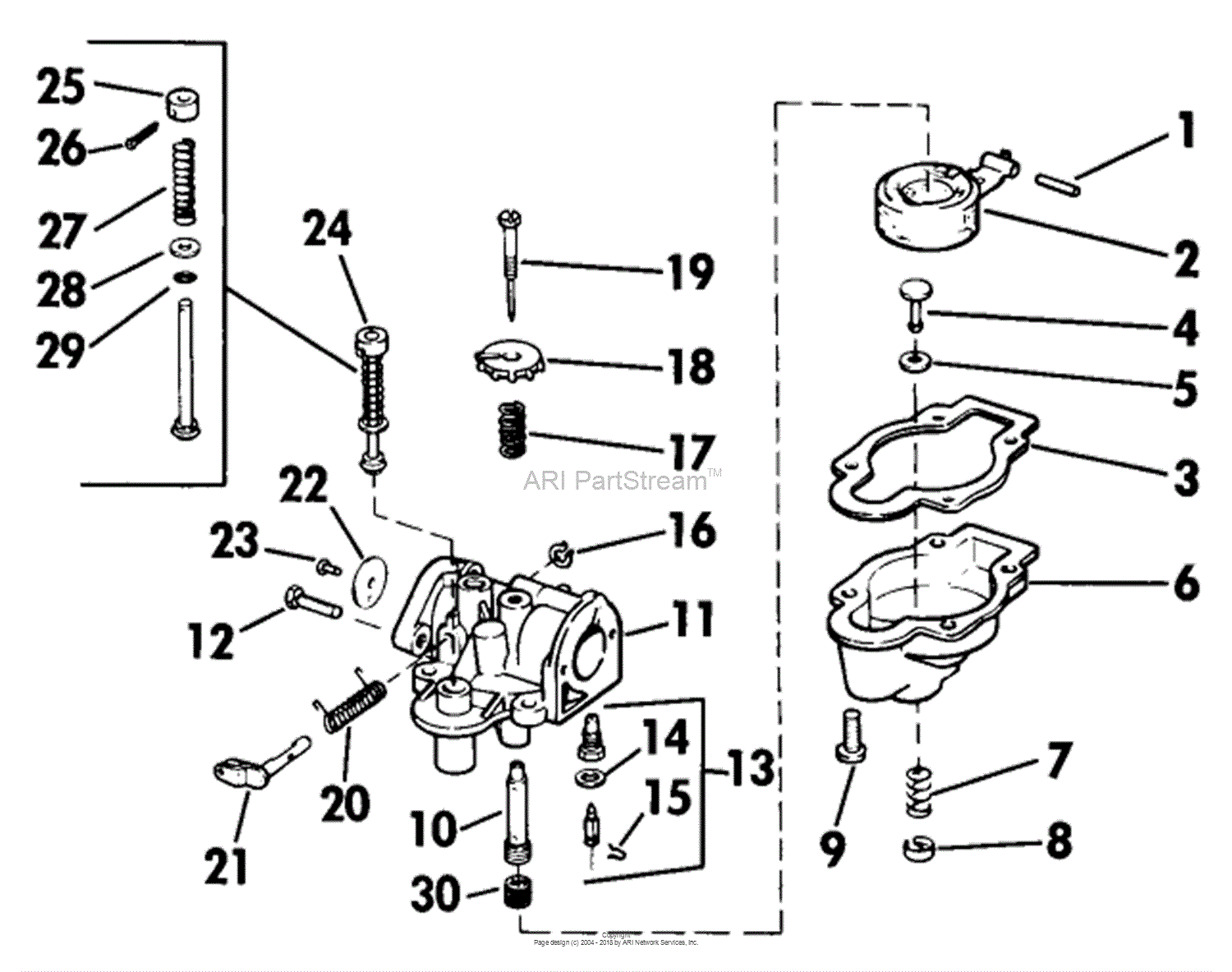 Lawn-Boy 8251, Lawnmower, 1974 (SN 400000001-499999999) Parts Diagram ...