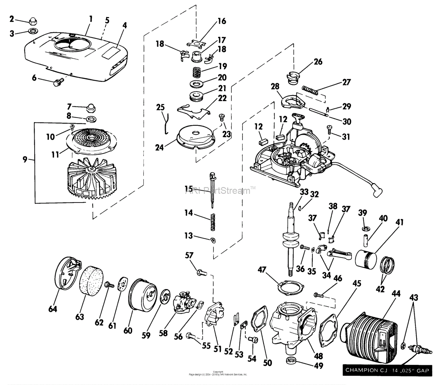 Lawn-Boy 5239C, Lawnmower, 1974 (SN 400000001-499999999) Parts Diagram ...