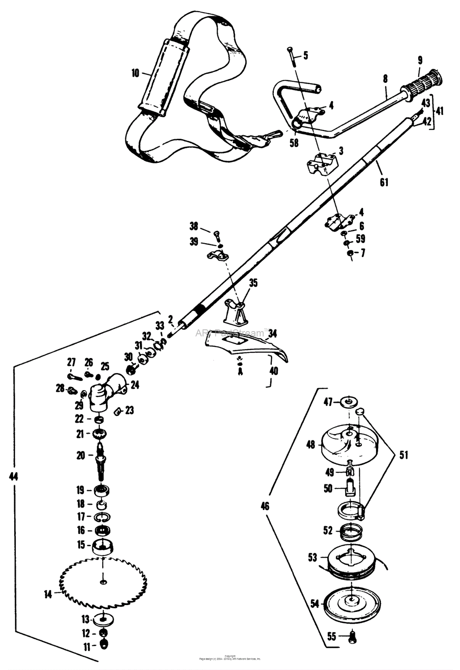 Lawn-Boy 7229, Lawnmower, 1983 (SN B00000001-B99999999) Parts Diagram ...