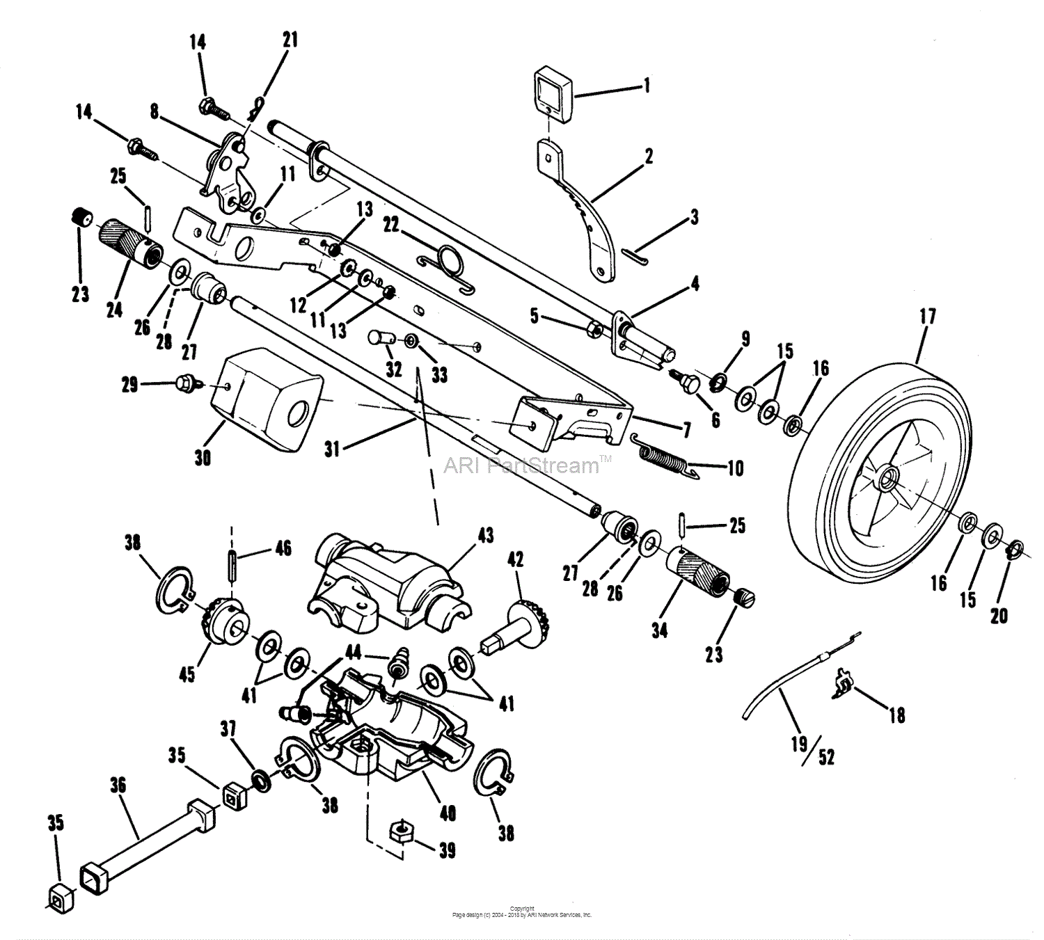 Lawn-Boy 0292, Lawnmower, 1980 (SN 000000001-099999999) Parts Diagram ...