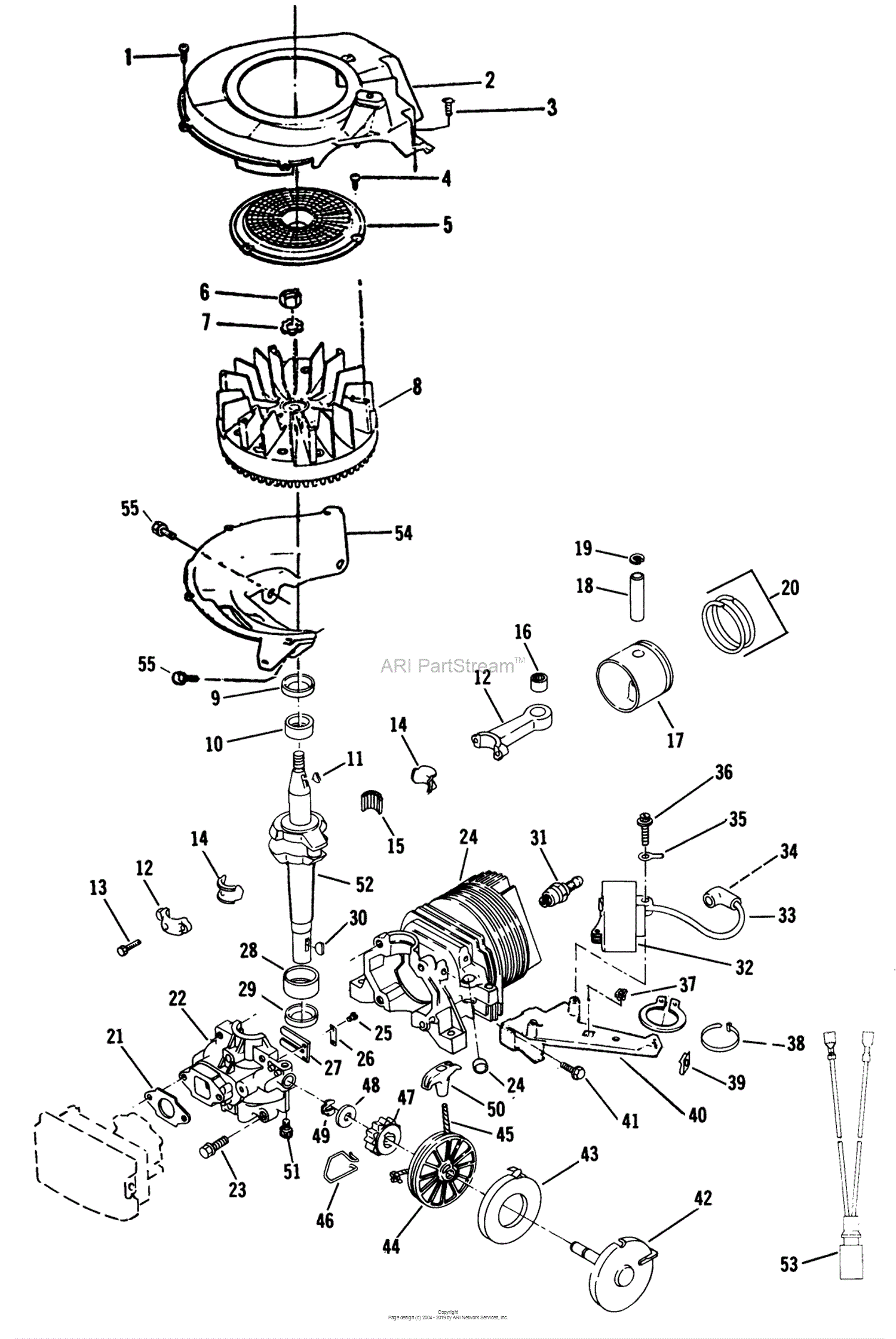 Lawn-Boy 0296, Lawnmower, 1983 (SN B00000001-B99999999) Parts Diagram ...