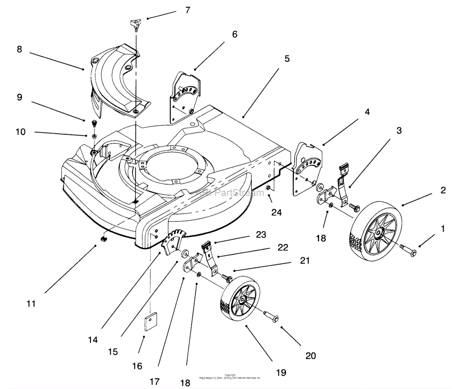 Lawn-Boy 10227, Silver Series Lawnmower, 1996 (SN 6900001-6999999 ...