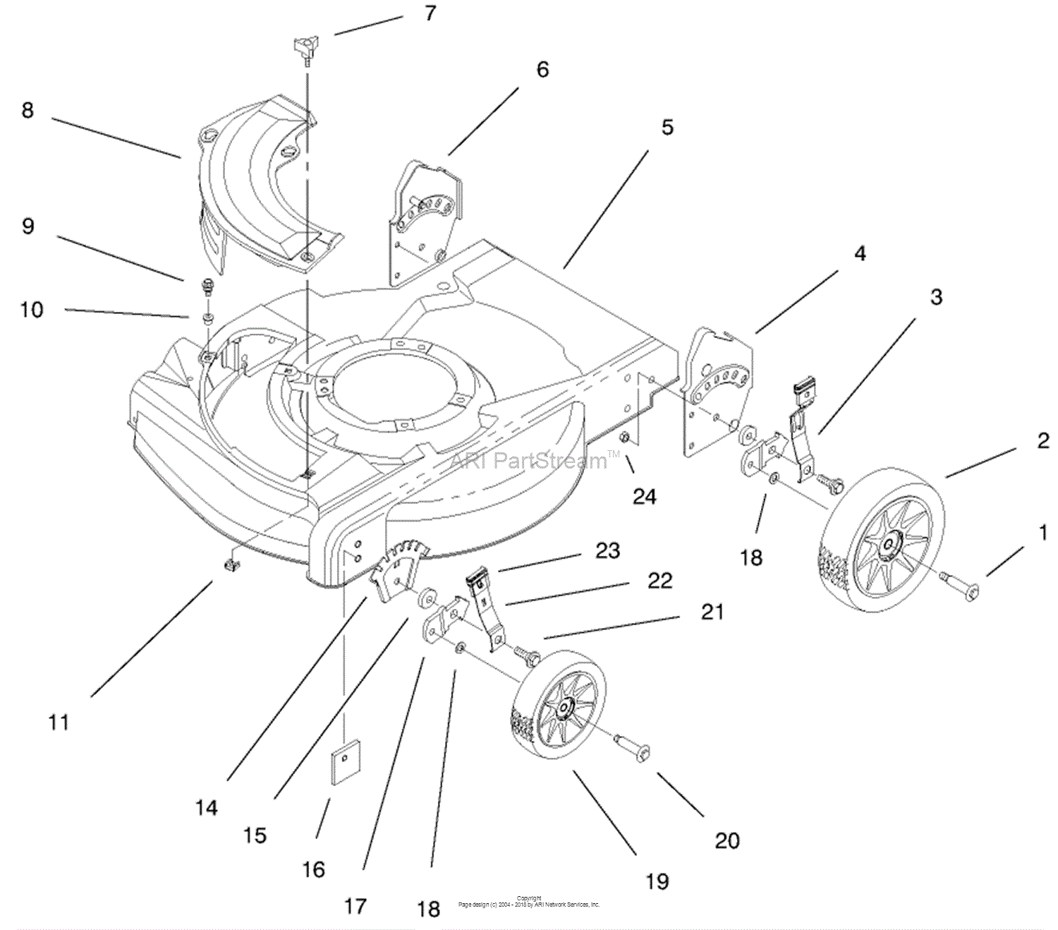 Lawn-Boy 10227, Silver Series Lawnmower, 1997 (SN 7900001-7999999 ...