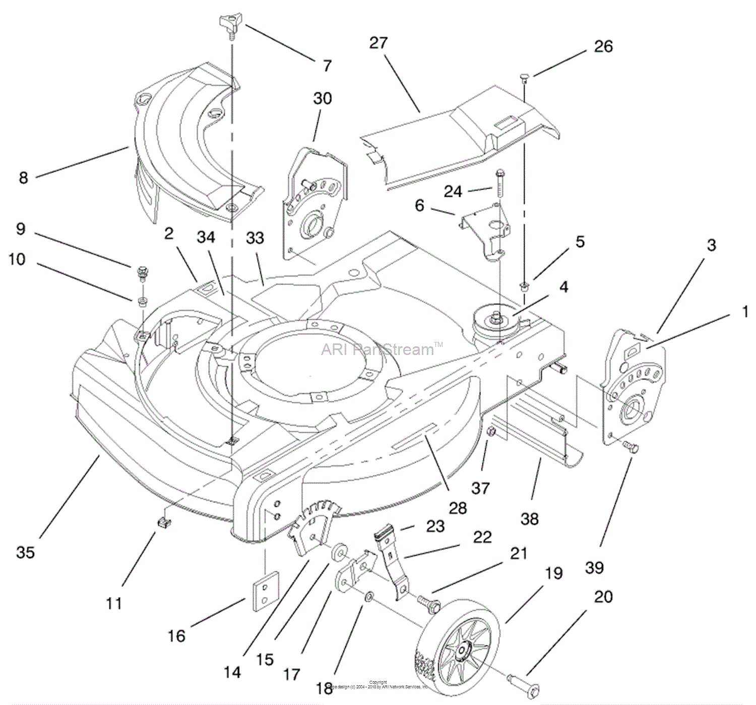 Lawn-Boy 10313, Silver Series Lawnmower, 1997 (SN 7900001-7999999 ...