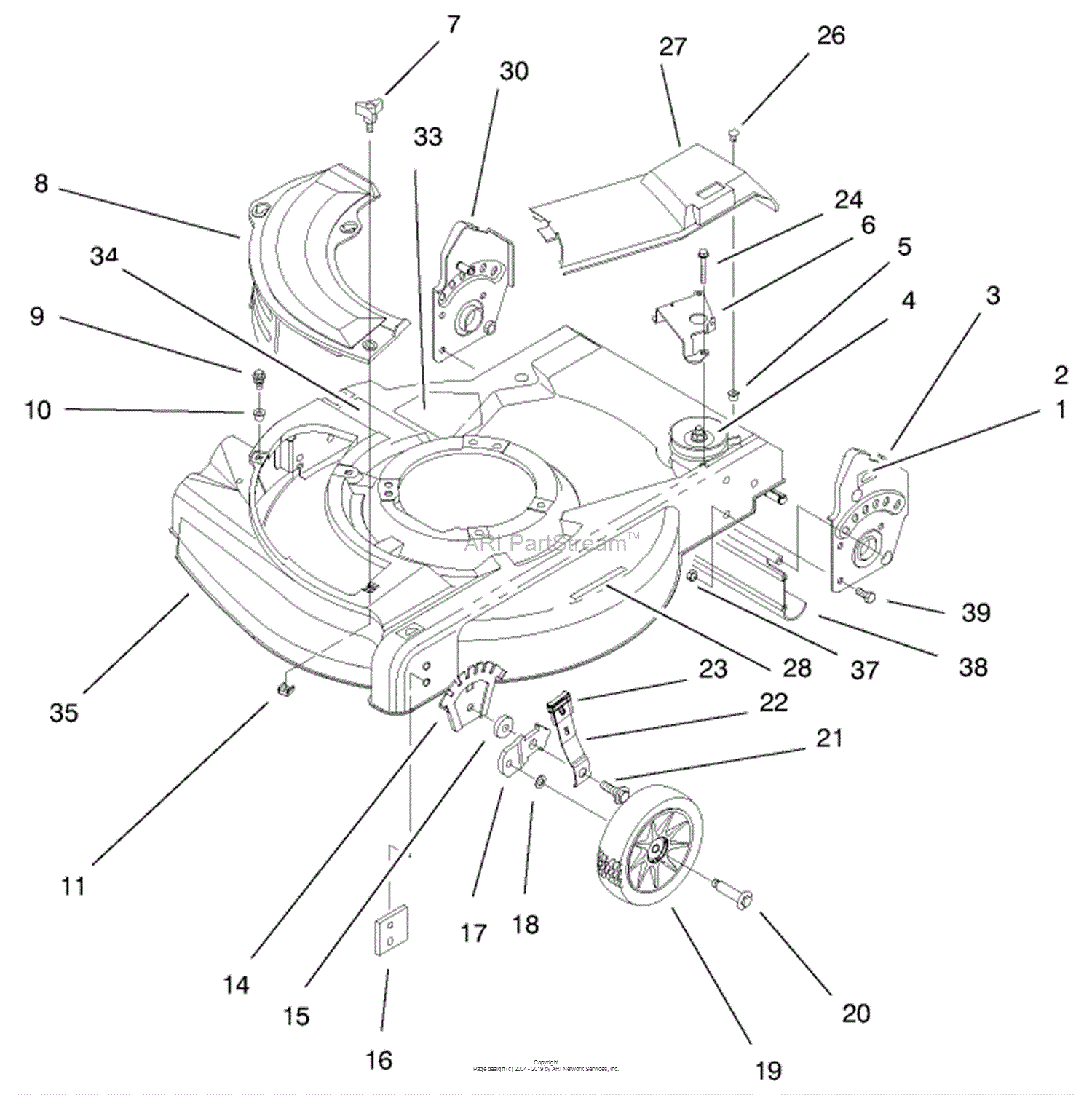 Lawn-Boy 10321, Silver Series Lawnmower, 1997 (SN 7900001-7999999 ...