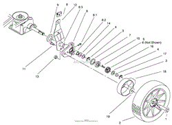 Lawn Boy 10324 Silverpro Series Lawnmower 1999 Sn 9900001 9999999 Parts Diagram For Engine Assembly