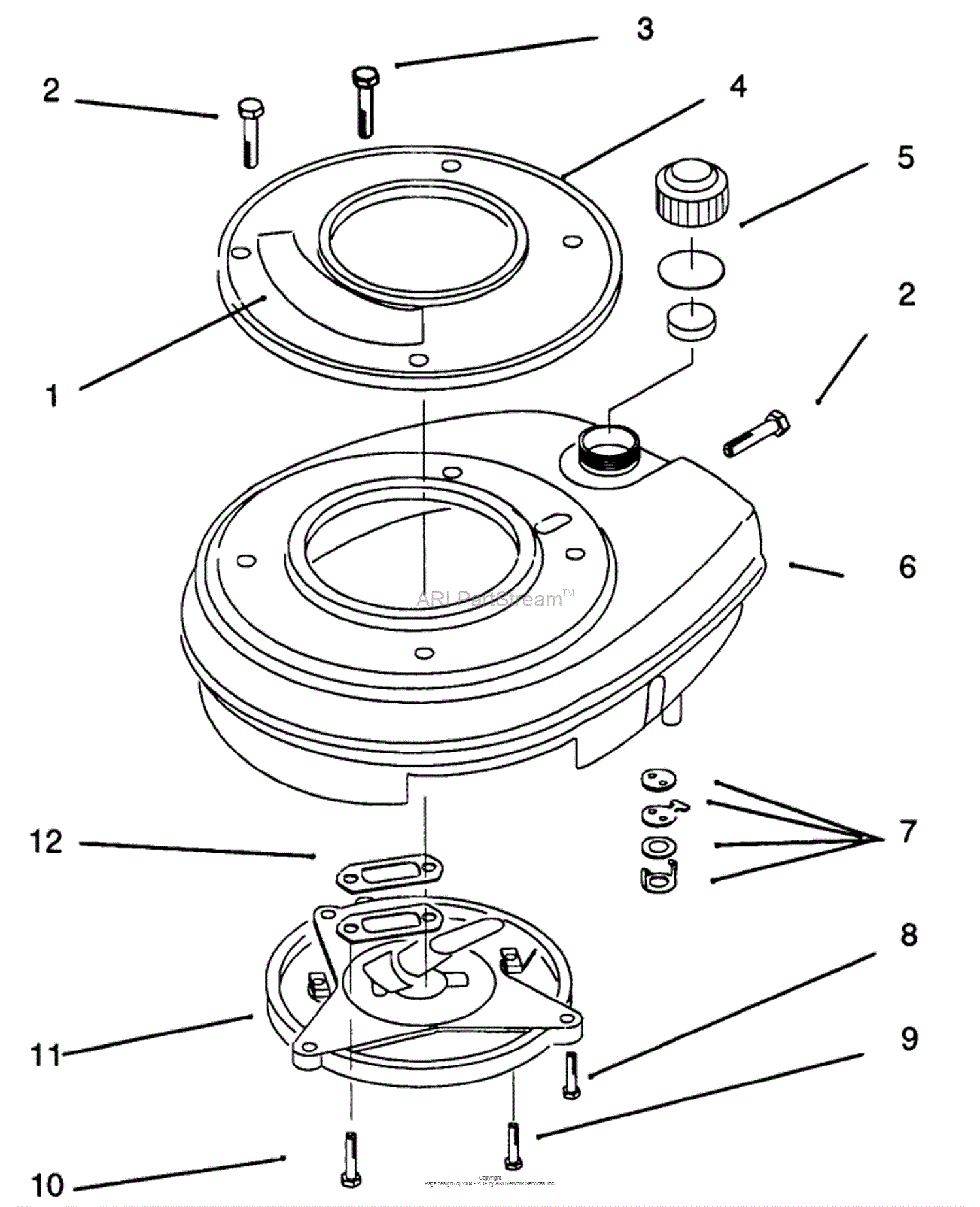 Lawn-Boy 10400, Gold Series Lawnmower, 1993 (SN 3900001-3999999) Parts ...