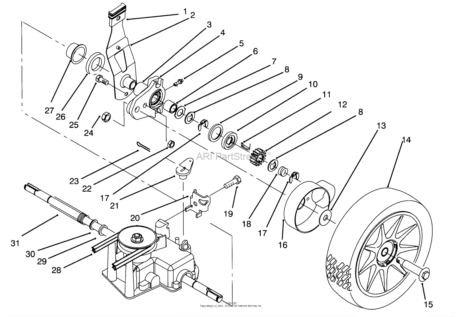 Details about   LAWN-BOY SilverPro Series Dura Force Front Wheel Mounting Adjuster Bracket. 