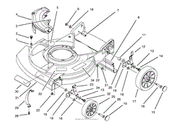 Lawn-Boy 10516, Gold Series Lawnmower, 1995 (SN 5900001-5999999) Parts ...