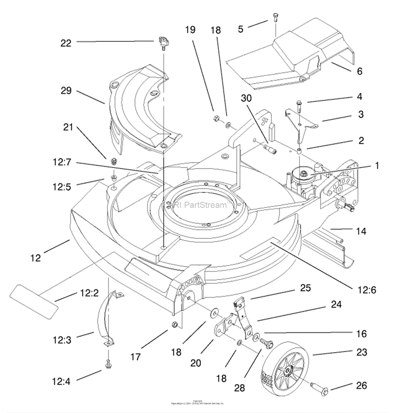 Lawn-Boy 10525, GoldPro Series Lawnmower, 2000 (SN 200000001-200999999 ...