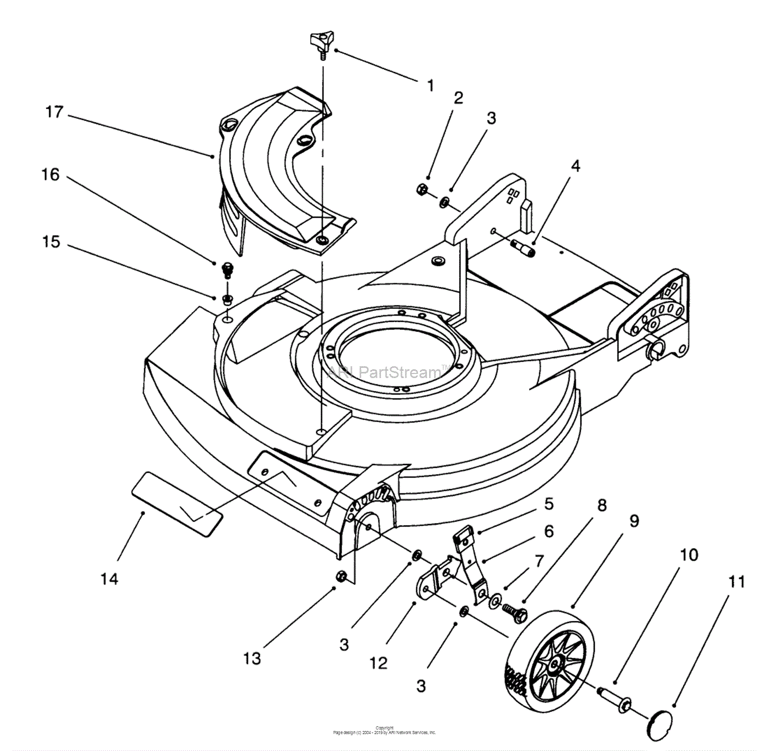 Lawn-Boy 10546, Gold Series Lawnmower, 1996 (SN 6900001-6999999) Parts ...