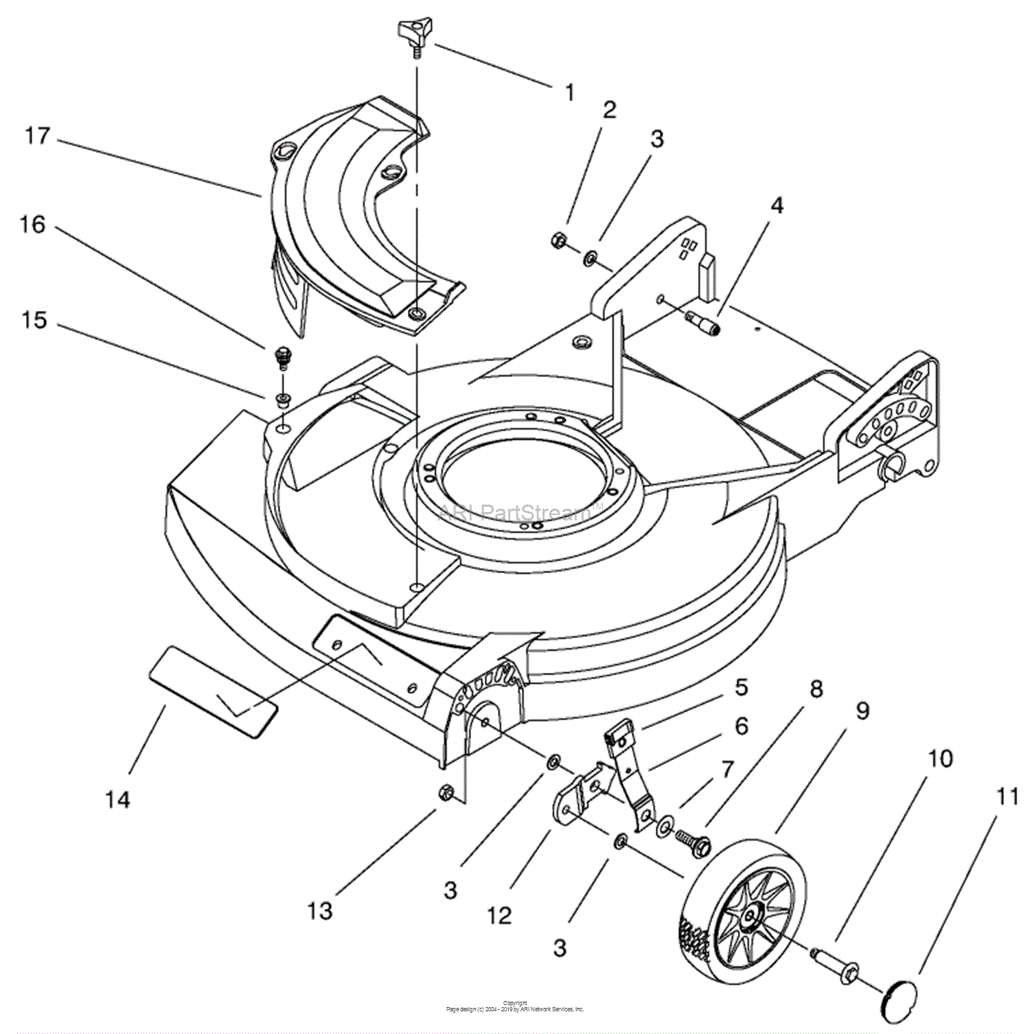 Lawn-Boy 10546, Gold Series Lawnmower, 1997 (SN 7900001-7999999) Parts ...