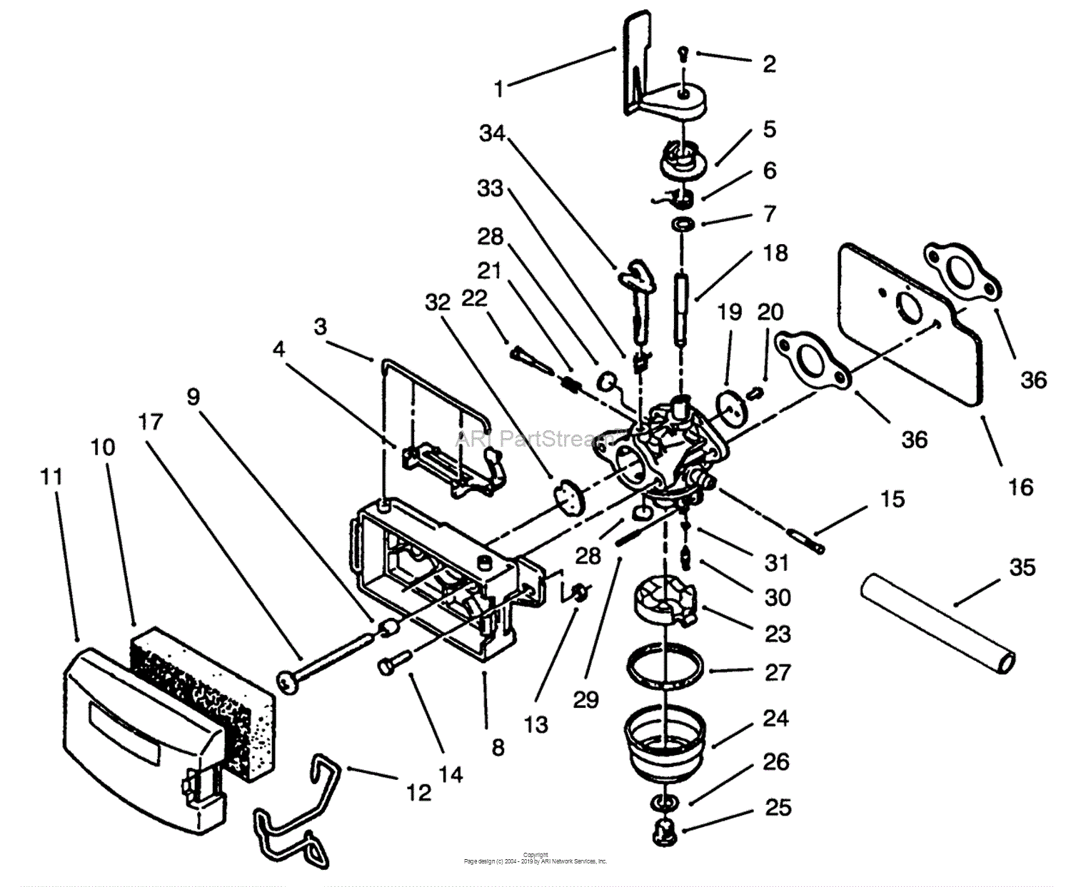 Lawn-Boy 10650, Commercial Walk-Behind Power Mower, 1994 (SN 4900001 ...