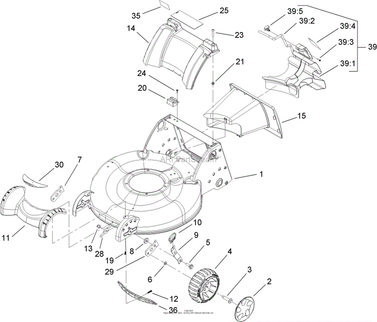 Lawn-Boy 10671, Insight Lawn Mower, 2006 (SN 260000001-260999999) Parts ...