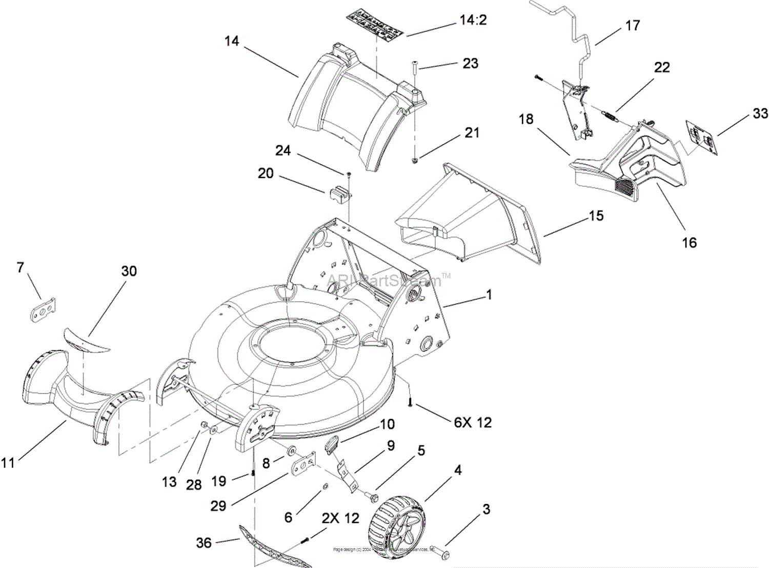 Lawn-Boy 10685, Insight Lawn Mower, 2008 (SN 280000001-280999999) Parts ...