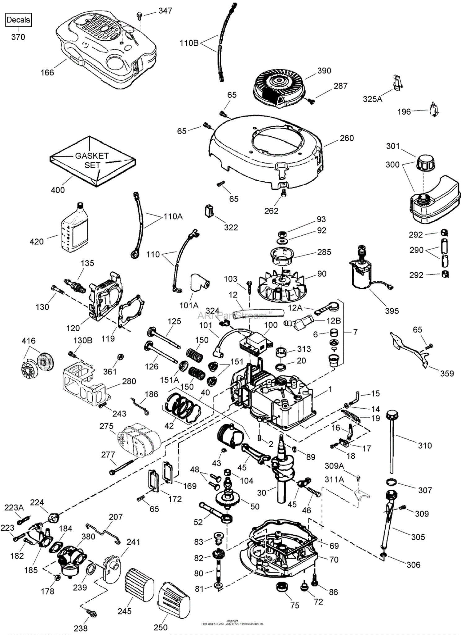 Lawn-Boy 10687, Insight Lawn Mower, 2006 (SN 260000001-260999999) Parts ...