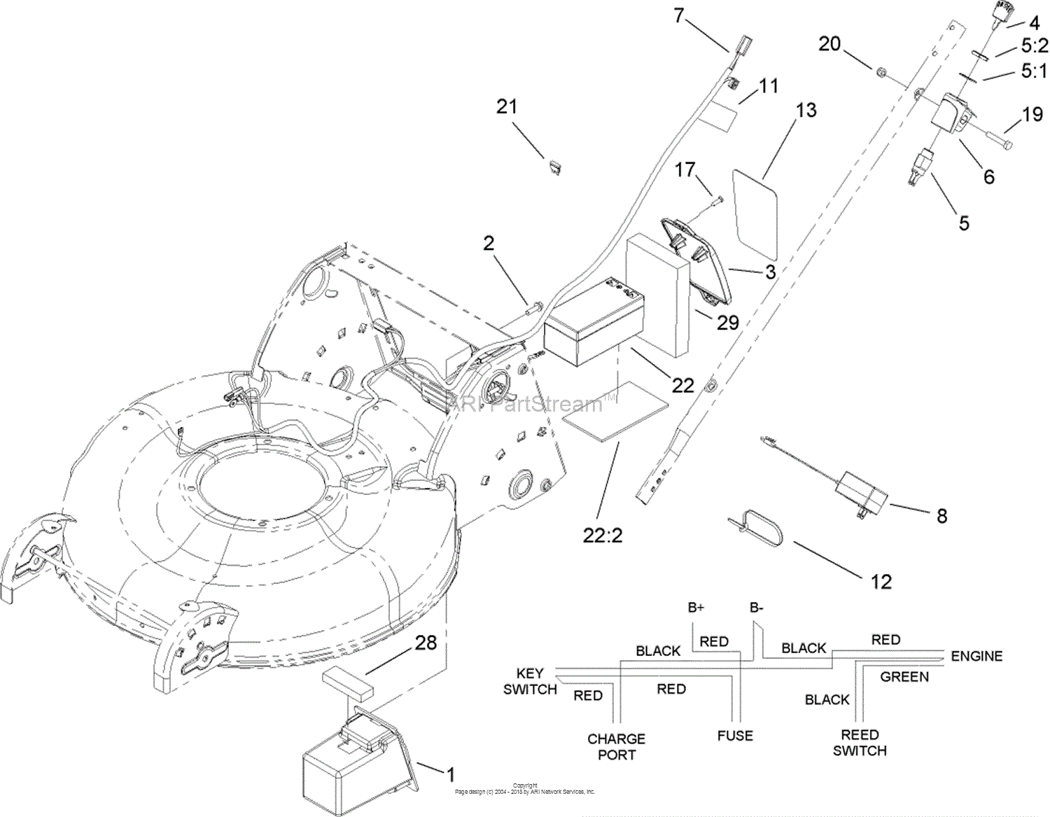 Lawn-Boy 10696, Insight Gold Lawn Mower, 2006 (SN 260000001-260999999 ...