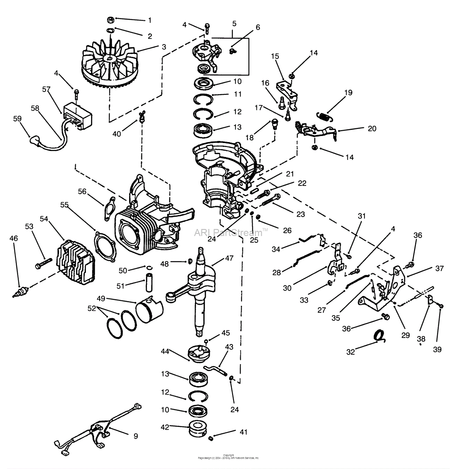 Lawn-Boy 10750, Lawnmower, 1993 (SN 39000001-39999999) Parts Diagram ...