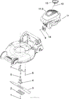 Lawn-Boy 10682 - Lawn-Boy Insight Walk-Behind Mower (SN: 270000001