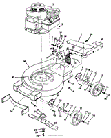 Lawn-Boy 2110, Lawnmower, 1986 (SN E00000001-E99999999) Parts Diagram ...