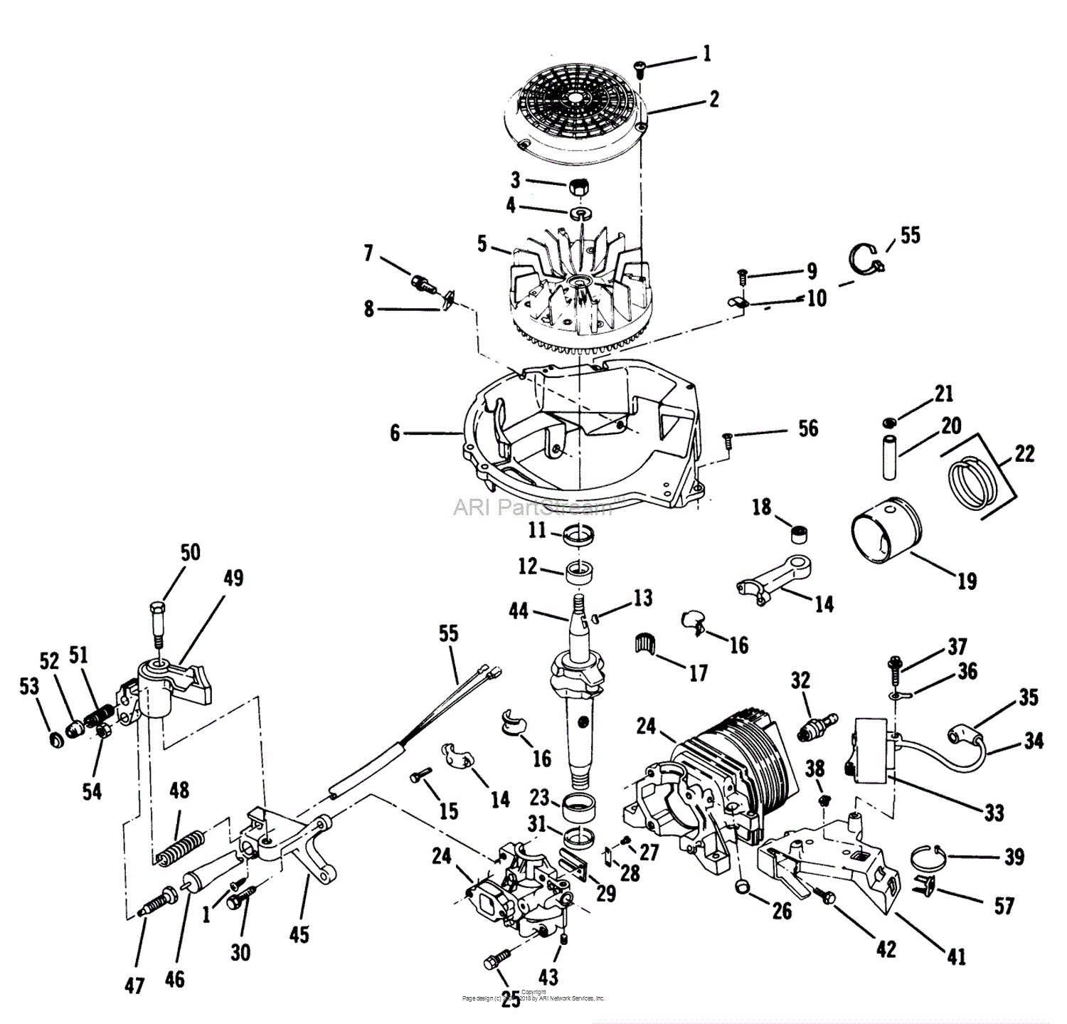 Lawn-Boy 8241, Lawnmower, 1985 (SN D00000001-D99999999) Parts Diagram ...