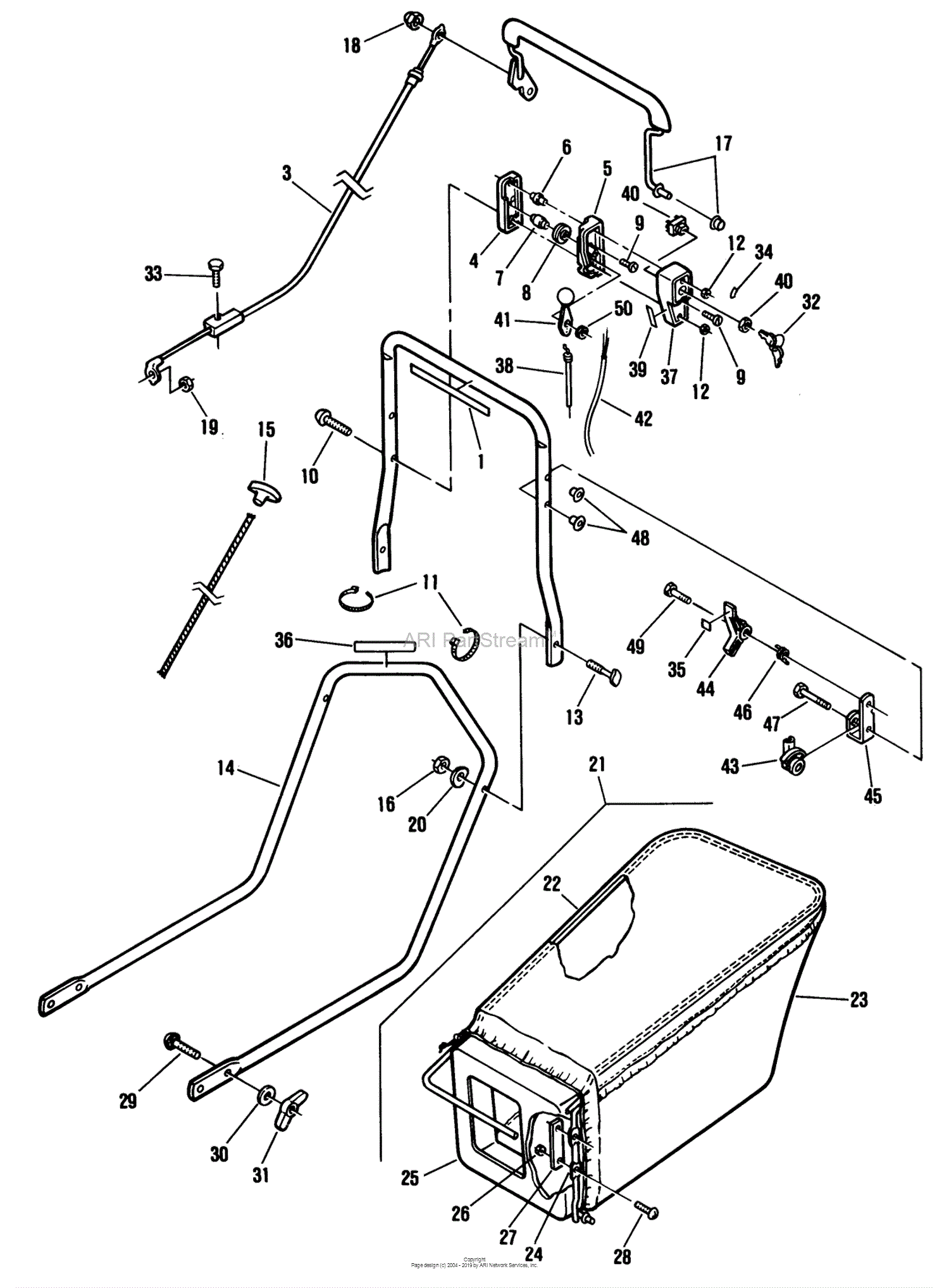 Lawn-Boy 8243, Lawnmower, 1987 (SN F00000001-F99999999) Parts Diagram ...