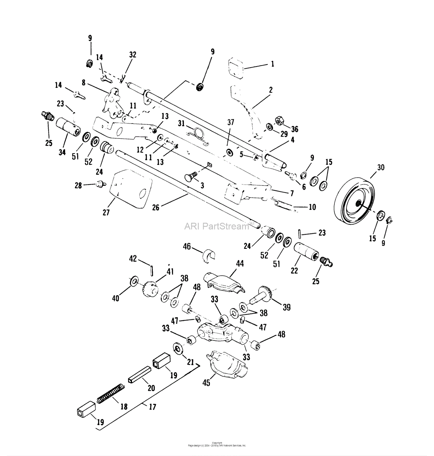 Lawn-Boy 8243AE1, Lawnmower, 1988 (SN G00000001-G99999999) Parts ...