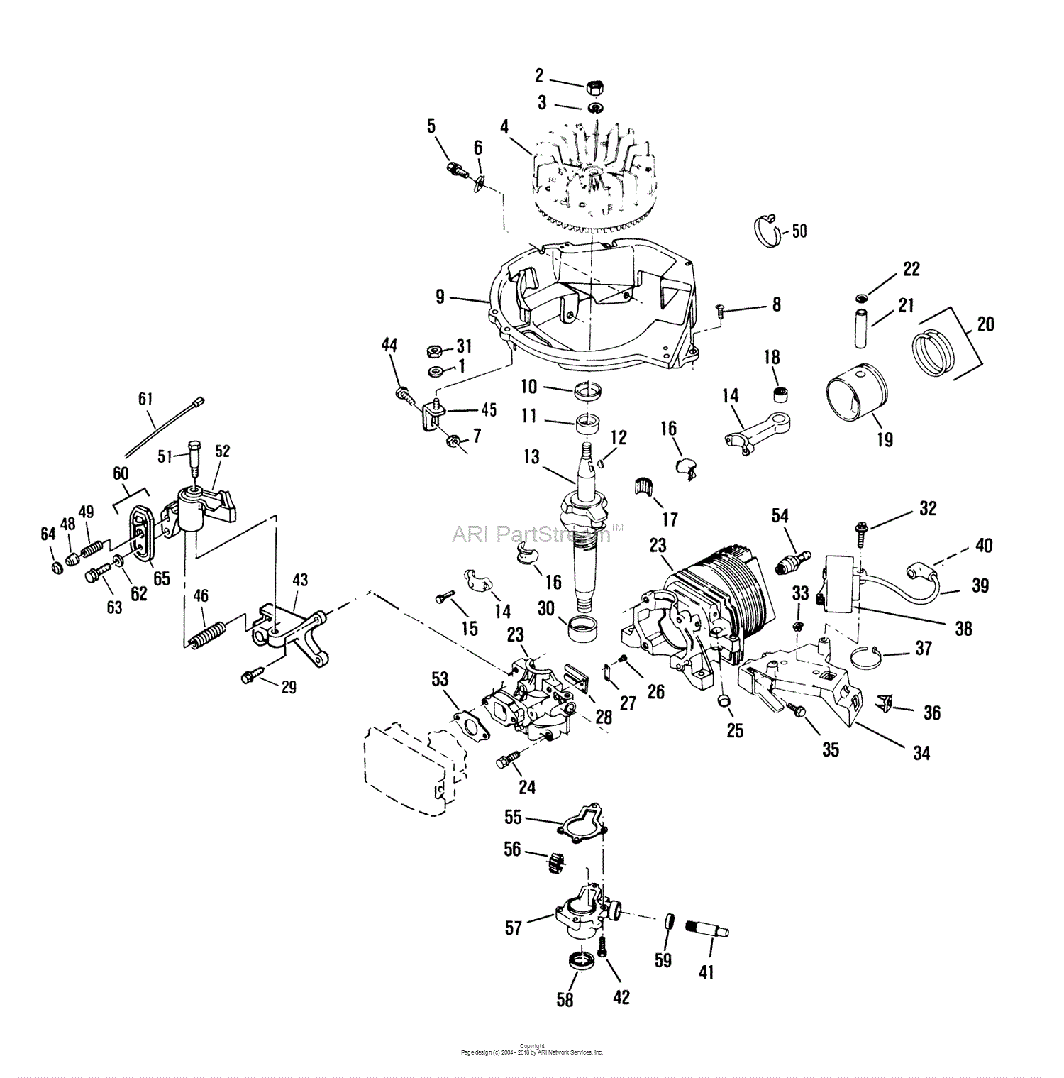 Lawn-Boy 8243, Lawnmower, 1988 (SN G00000001-G99999999) Parts Diagram ...