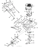 Lawn-Boy 4503, Lawnmower, 1982 (SN A00000001-A99999999) Parts Diagram ...