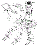 Lawn-Boy 4503, Lawnmower, 1982 (SN A00000001-A99999999) Parts Diagram ...