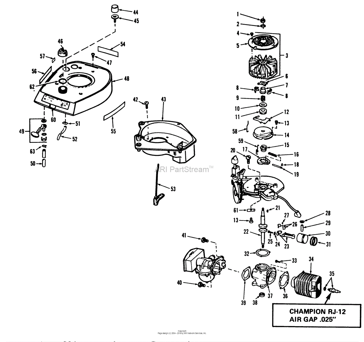 Lawn-Boy 5277, Lawnmower, 1981 (SN 100000001-199999999) Parts Diagram ...