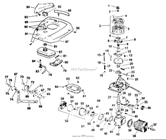 Lawn-Boy 5273, Lawnmower, 1976 (SN 600000001-699999999) Parts Diagram ...