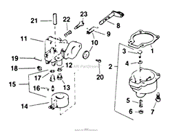 Lawn-Boy 5269D, Lawnmower, 1975 (SN 500000001-599999999) Parts Diagram ...