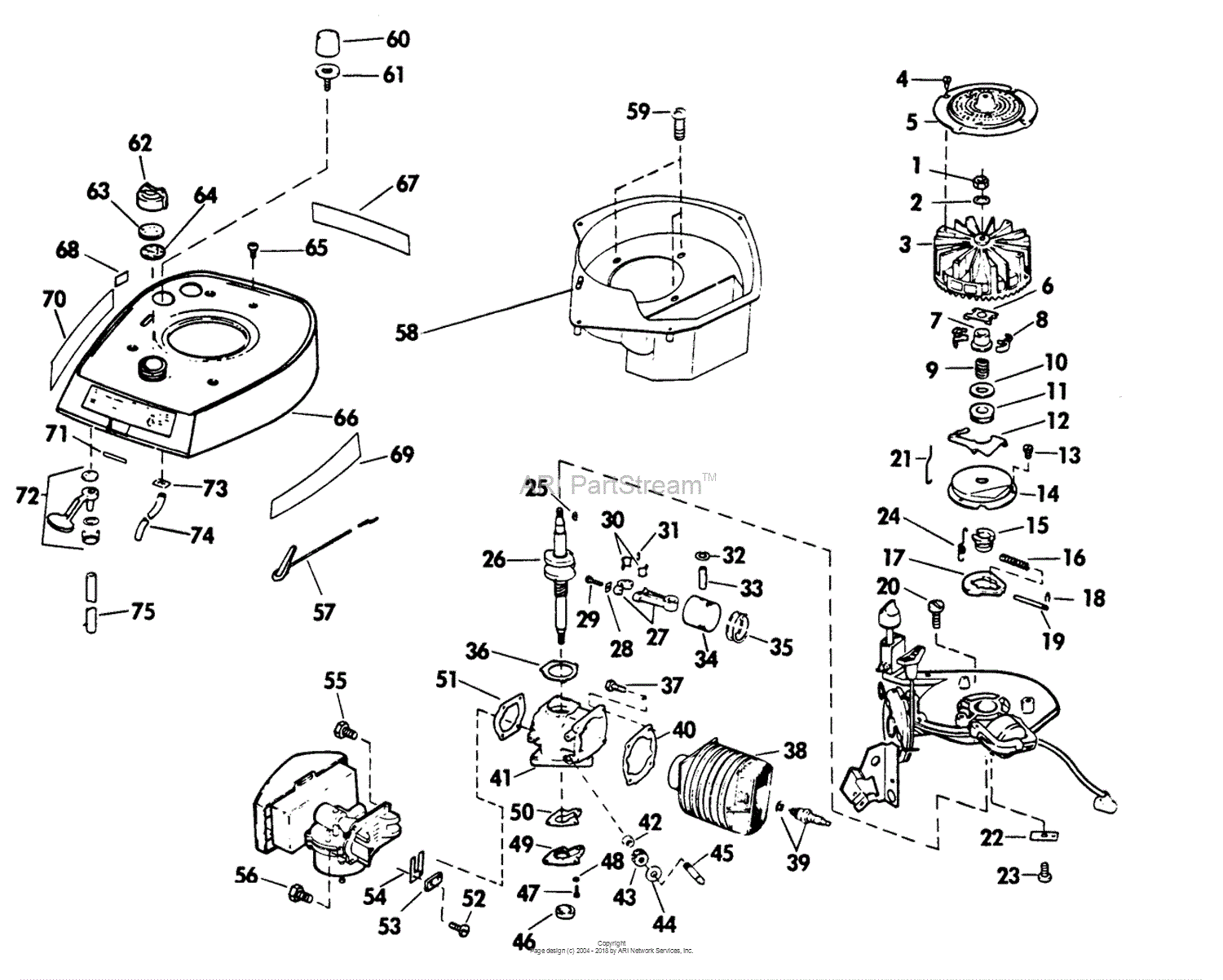 Lawn-Boy 5024, Lawnmower, 1979 (SN 900000001-999999999) Parts Diagram ...