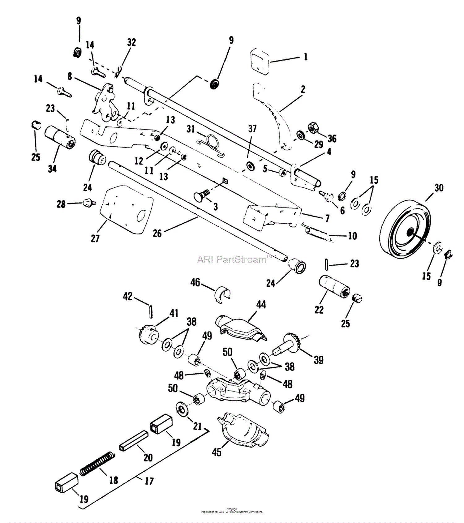 Lawn-Boy 8480, Lawnmower, 1986 (SN E00000001-E99999999) Parts Diagram ...