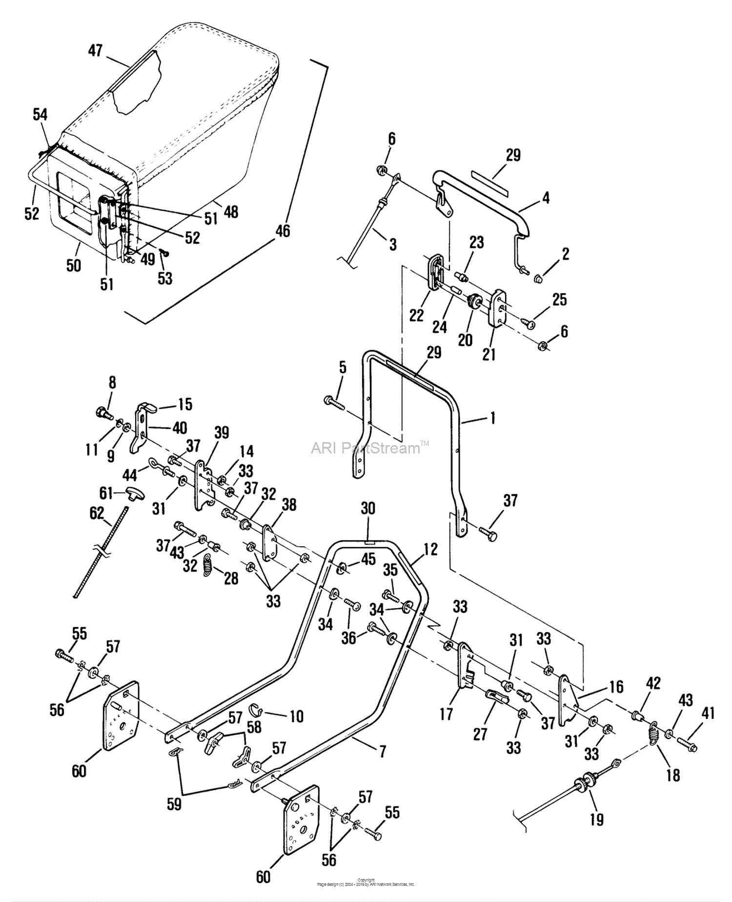 Lawn-Boy 8480, Lawnmower, 1986 (SN E00000001-E99999999) Parts Diagram ...