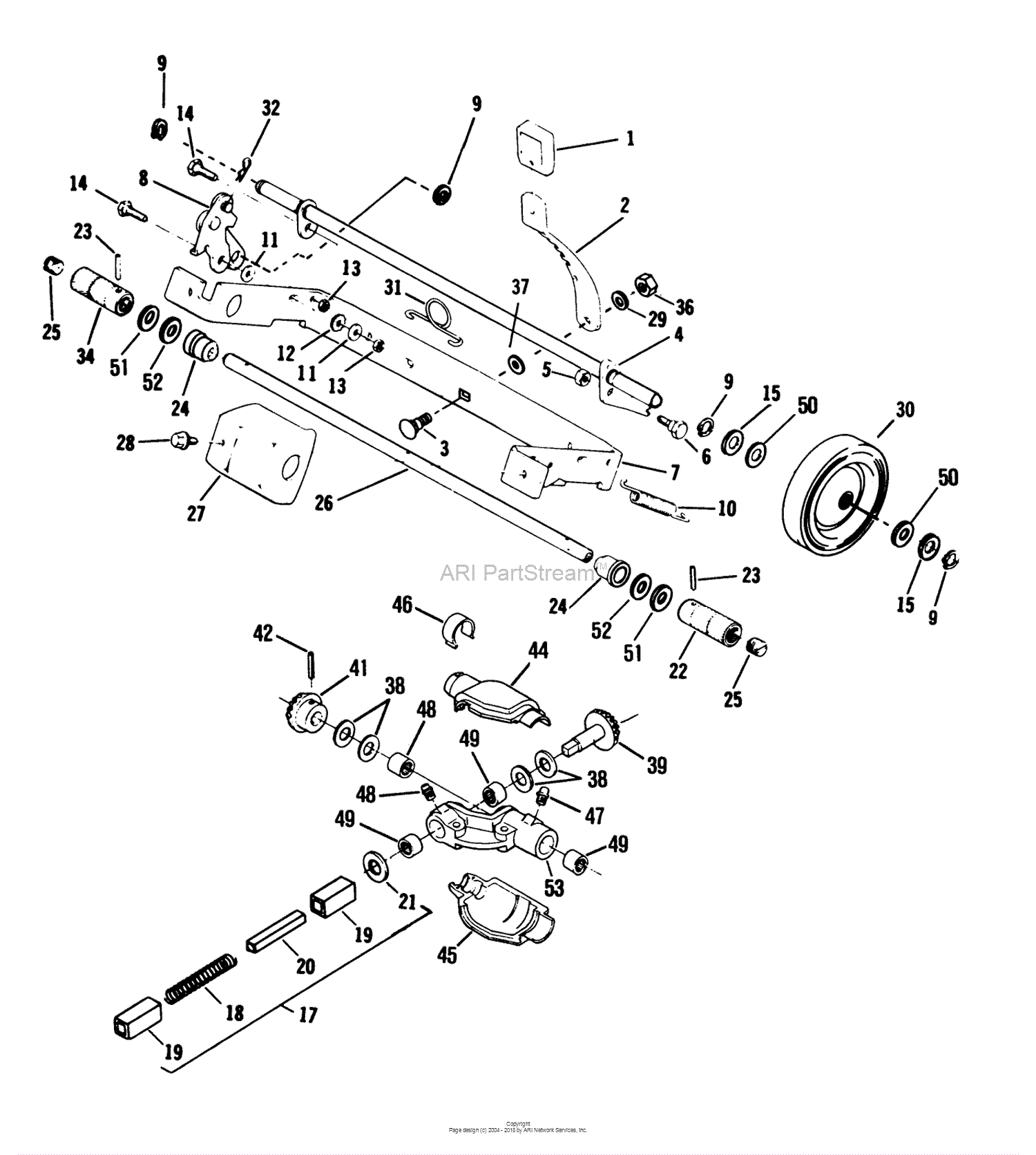 Lawn-Boy 8481, Lawnmower, 1987 (SN F00000001-F99999999) Parts Diagram ...