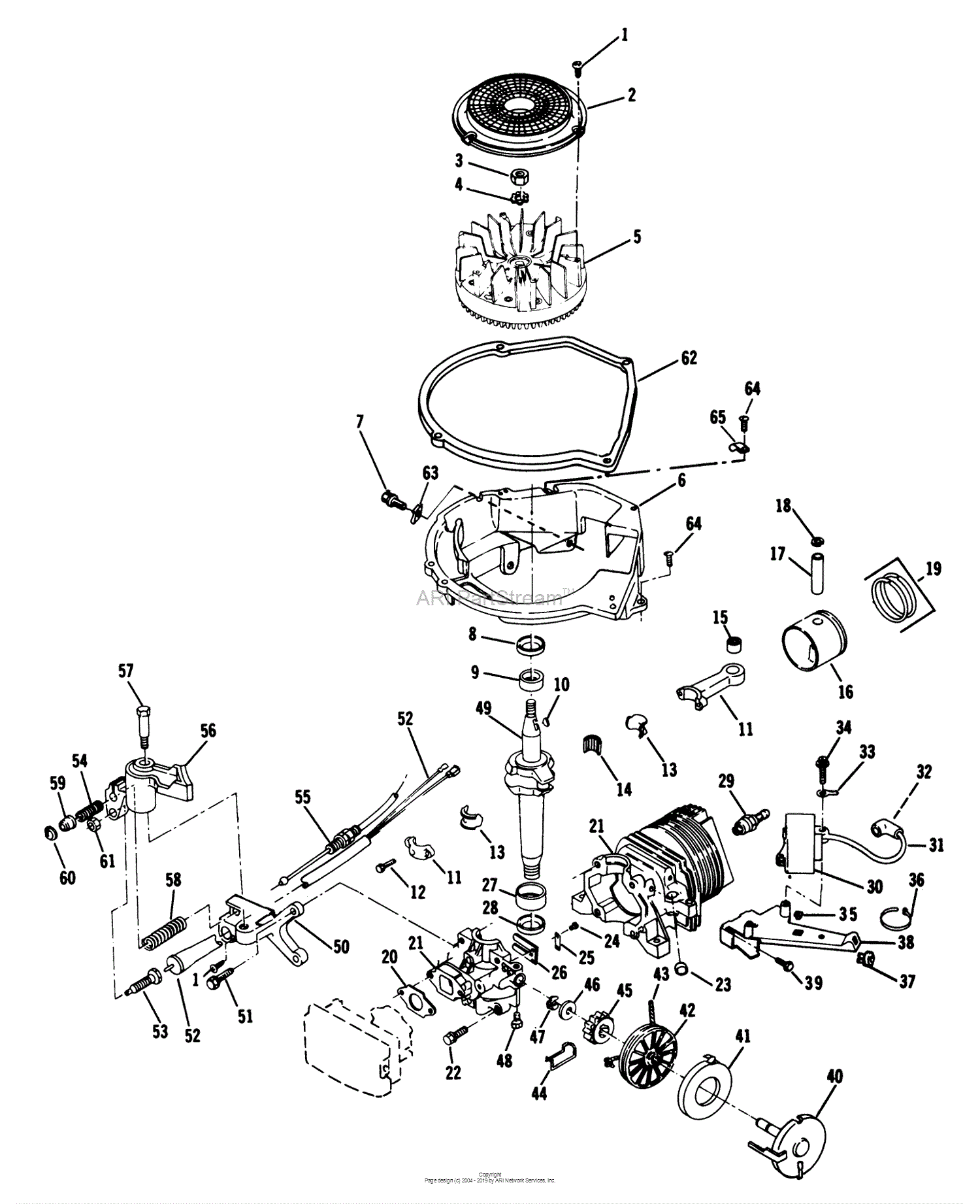 Lawn-Boy 7072, Lawnmower, 1984 (SN C00000001-C99999999) Parts Diagram ...