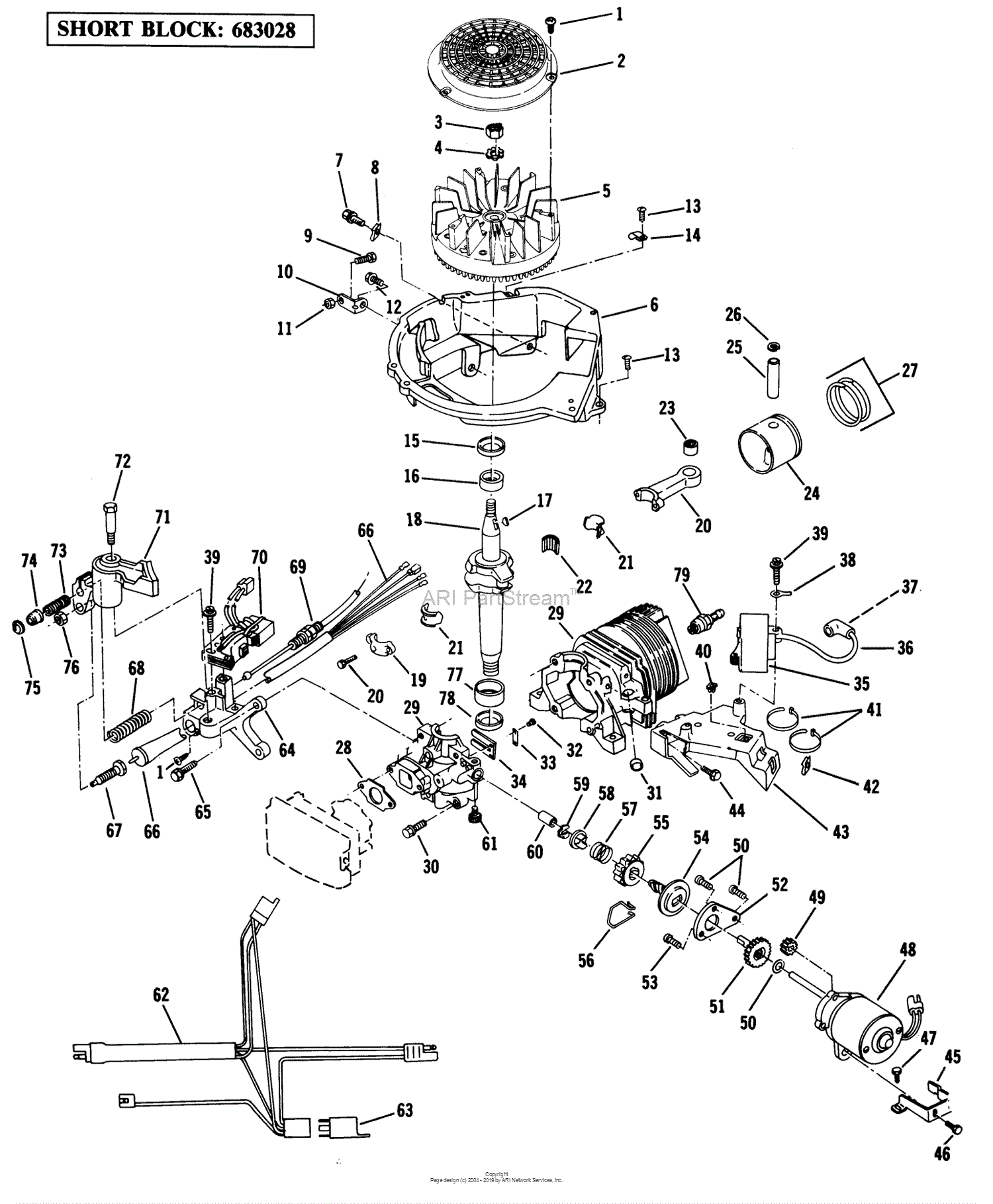 Lawn-Boy 7270, Lawnmower, 1983 (SN B00000001-B99999999) Parts Diagram ...