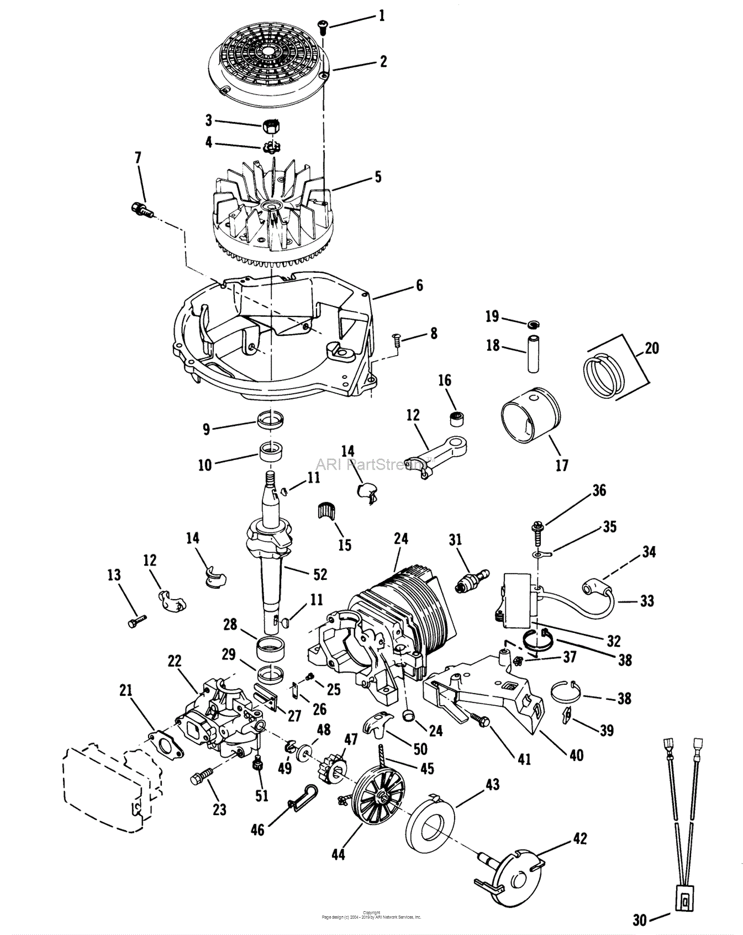 Lawn-boy 7232, Lawnmower, 1984 (sn C00000001-c99999999) Parts Diagram 