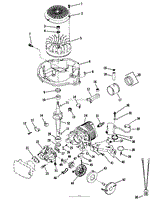 Lawn-boy 7271, Lawnmower, 1984 (sn C00000001-c99999999) Parts Diagram 