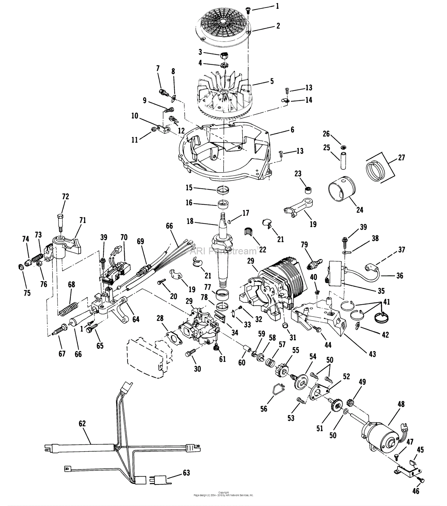 Lawn-Boy 7232, Lawnmower, 1984 (SN C00000001-C99999999) Parts Diagram ...