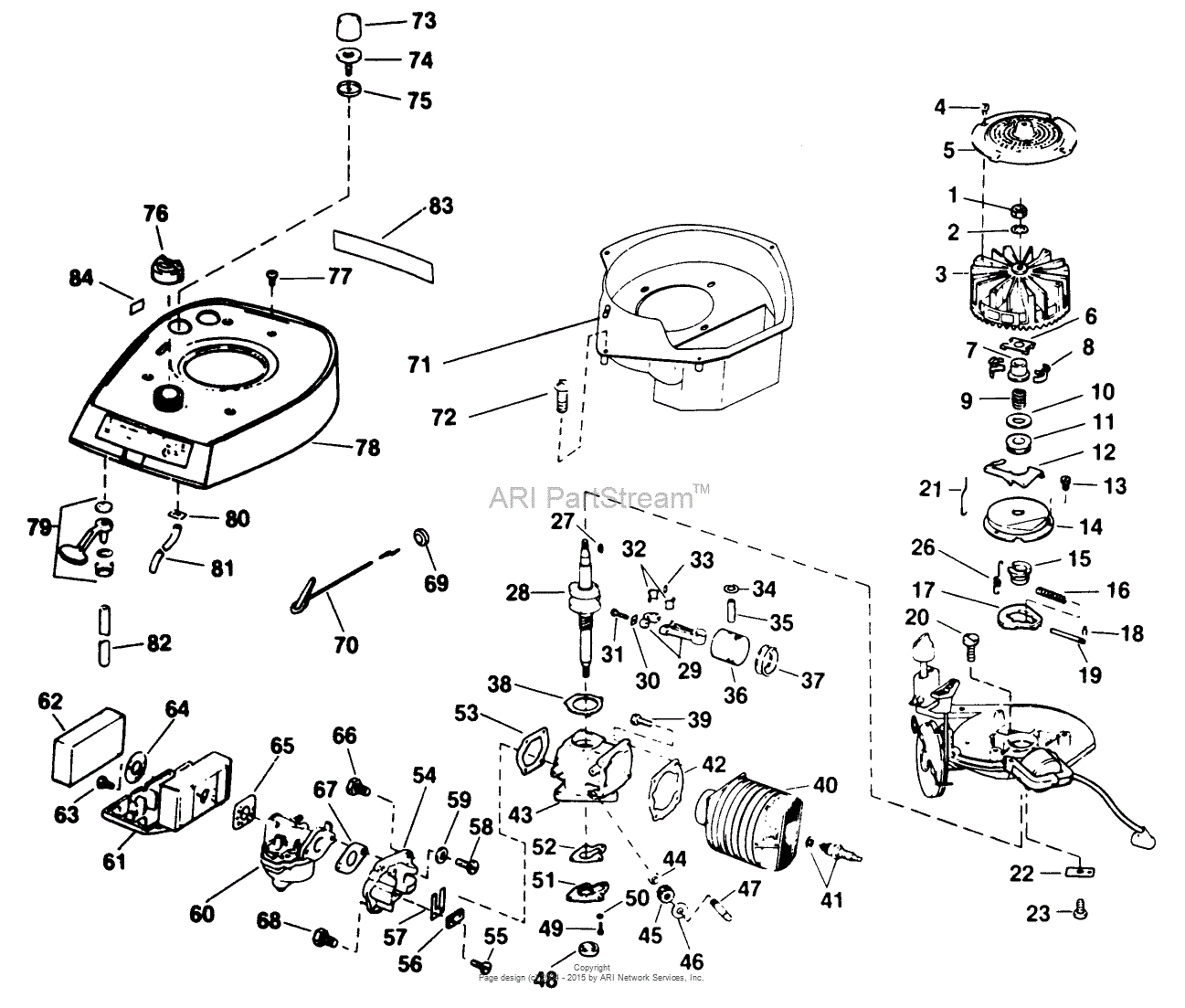 Lawn-Boy 5269D, Lawnmower, 1975 (SN 500000001-599999999) Parts Diagram ...