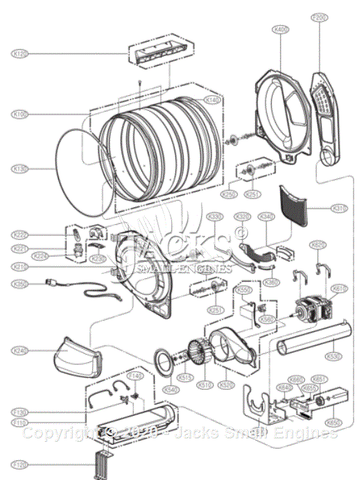 dle0442w lg dryer