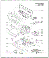 Lg Wt5001cw Parts Diagram For Tub Assembly
