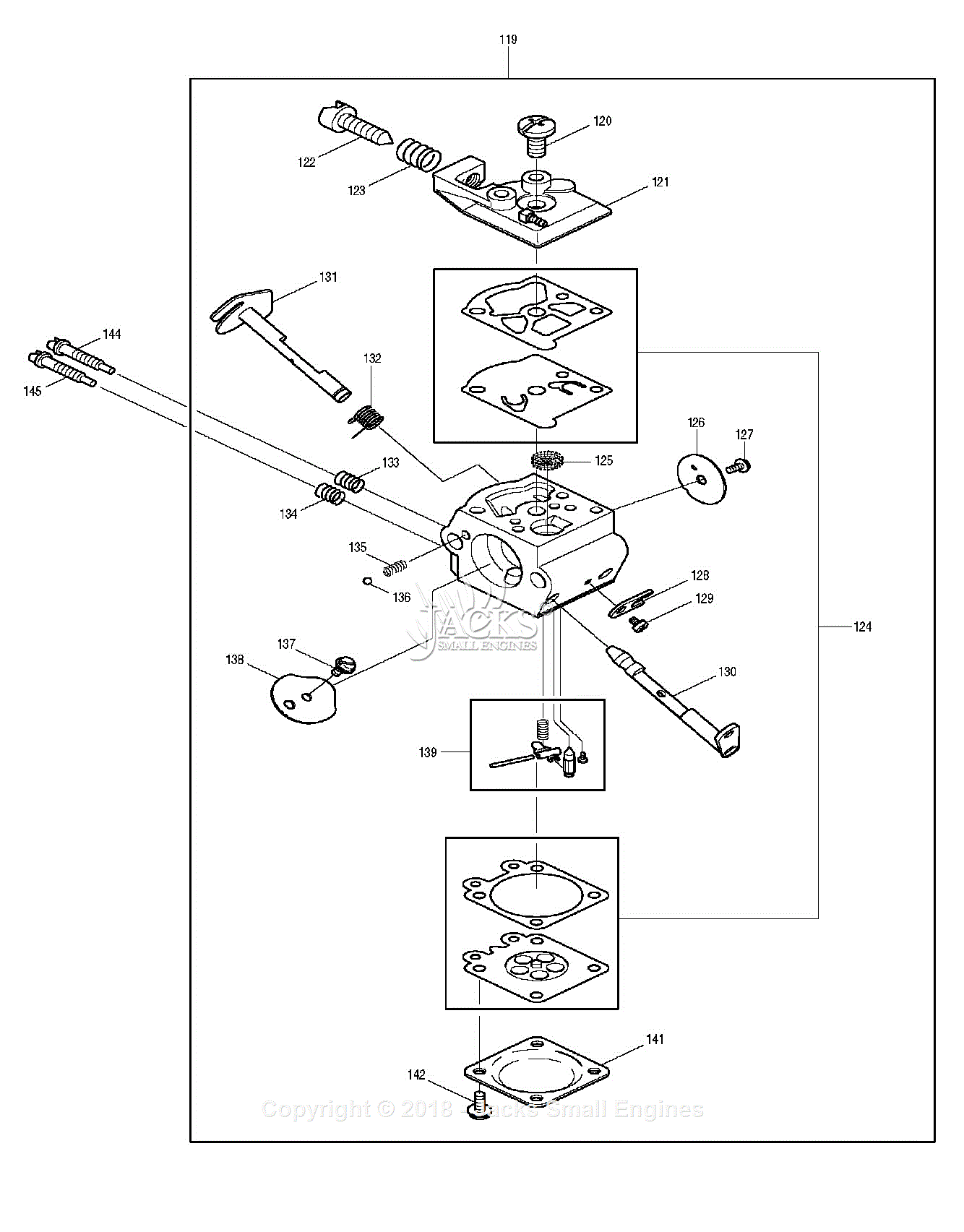 Makita DCS340 Parts Diagram for Assembly 7