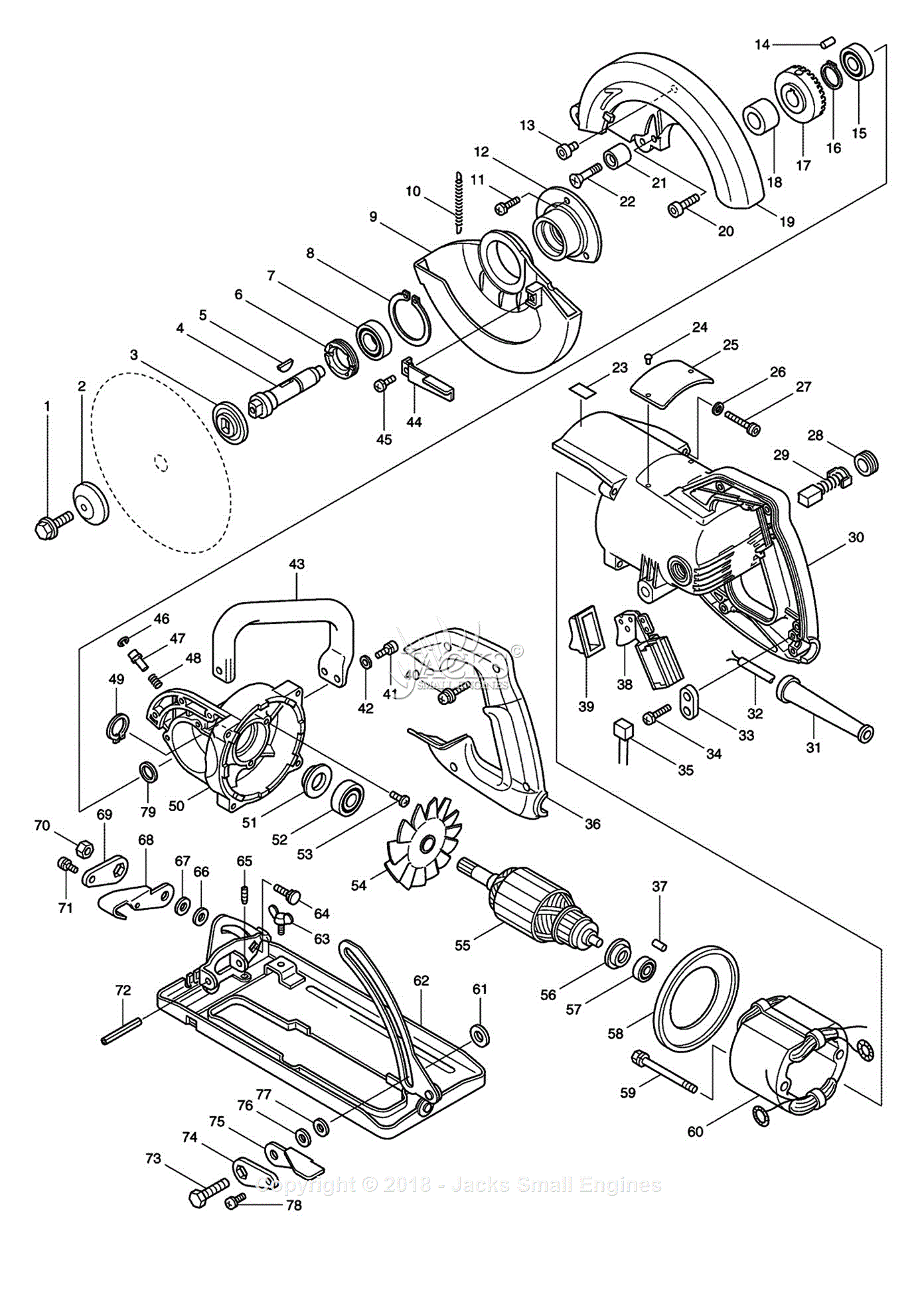 Электрическая схема makita 5903r