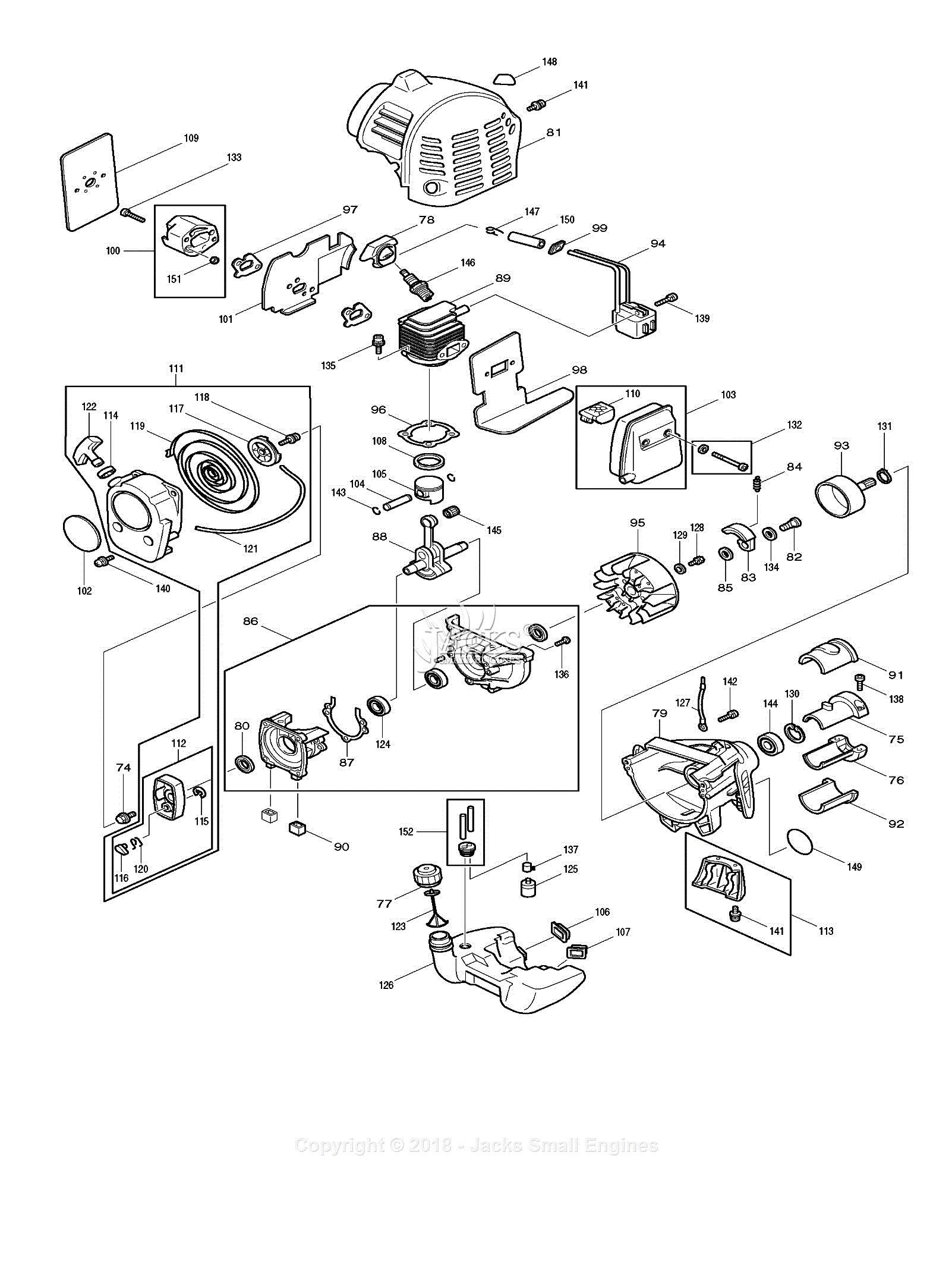 Makita RPT250 Parts Diagram for Assembly 4